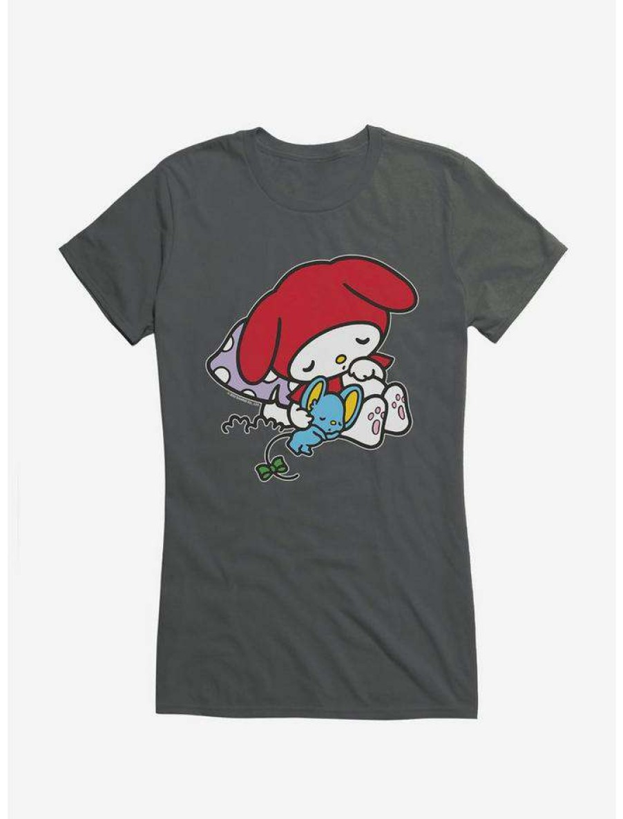 Tees * | Best Deal My Melody Napping With Flat Girls T-Shirt