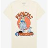 Guys * | Brand New Studio Ghibli Princess Mononoke Wolves T-Shirt Sand