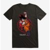 Guys * | Budget Dragon Ball Z Goku Fight Stance T-Shirt Black