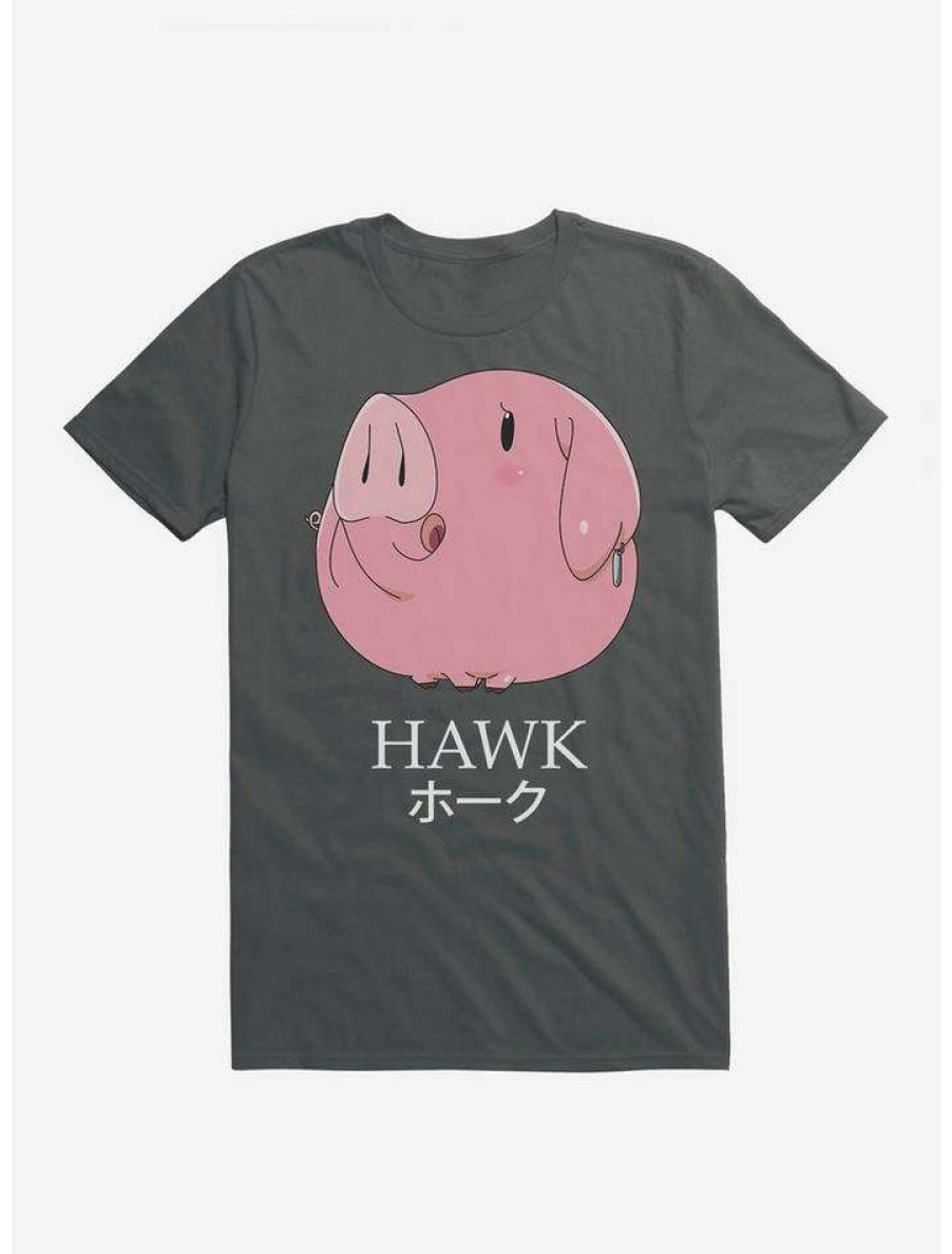 Guys * | Best Pirce The Seven Deadly Sins Hawk T-Shirt Charcoal