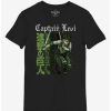 Guys * | Hot Sale Attack On Titan Final Season Captain Levi T-Shirt Black