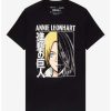 Guys * | Cheapest Attack On Titan Annie Leonhart Split T-Shirt Multi