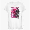 Tees * | Cheapest Star Wars: Visions Ronin Samurai Girls T-Shirt White