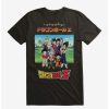 Guys * | Top 10 Dragon Ball Z Characters Extra Soft T-Shirt Black