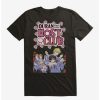 Guys * | Discount Ouran High School Host Club Pink Roses T-Shirt Black