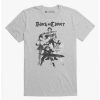 Guys * | Cheap Black Clover Group T Shirt Heather Grey