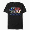 Guys * | Discount Star Wars: Visions Franchised Logo T-Shirt Black