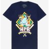 Guys * | Outlet My Hero Academia: Hero League Baseball T-Shirt Multi