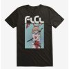 Guys * | New Flcl Haruko T-Shirt Black