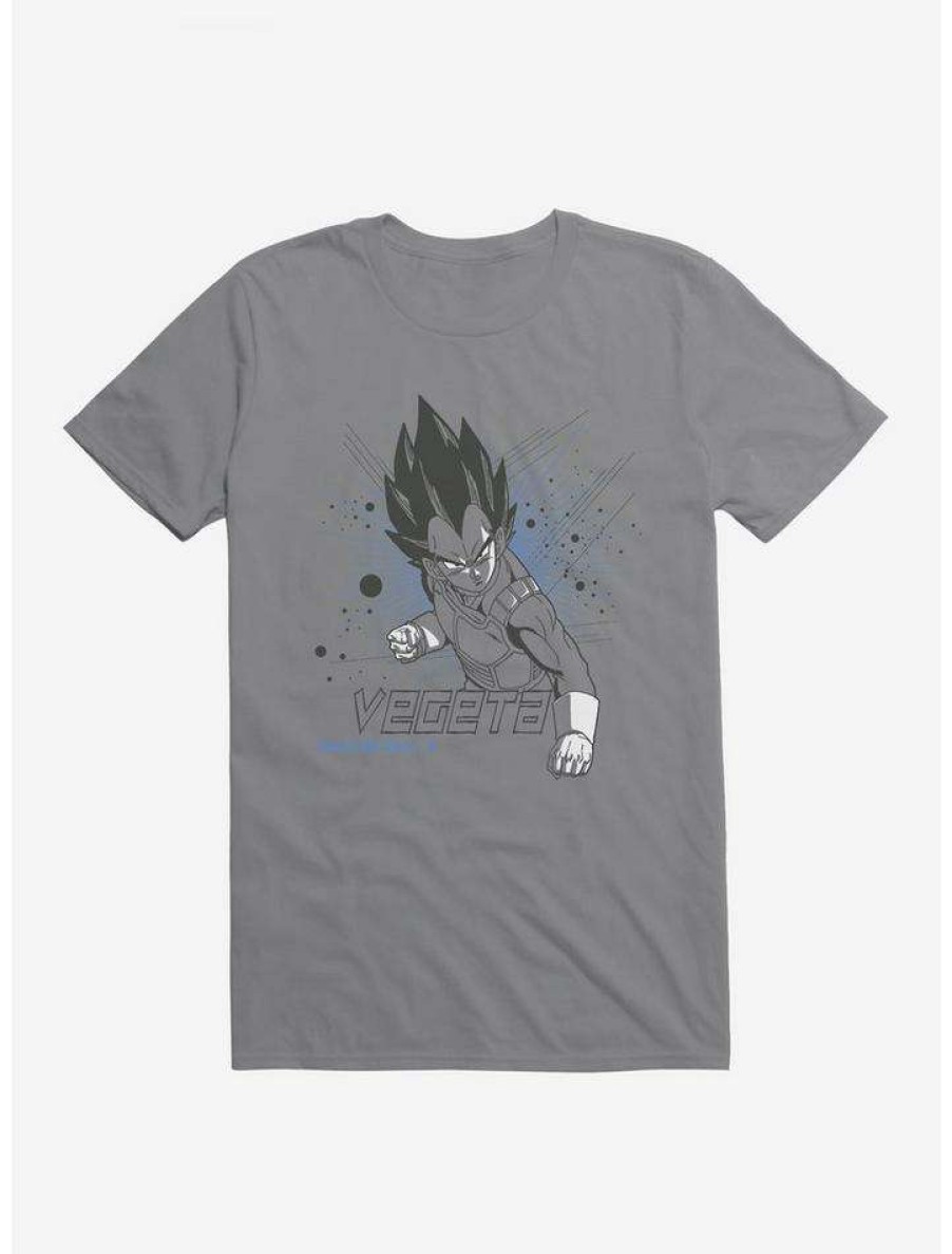 Guys * | Coupon Dragon Ball Z Vegeta T-Shirt Storm Grey