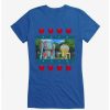 Tees * | Deals Eden Piko Applre Logo Girls T-Shirt Royal