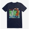 Guys * | Buy Dragon Ball Z Goky Frieza T-Shirt Navy