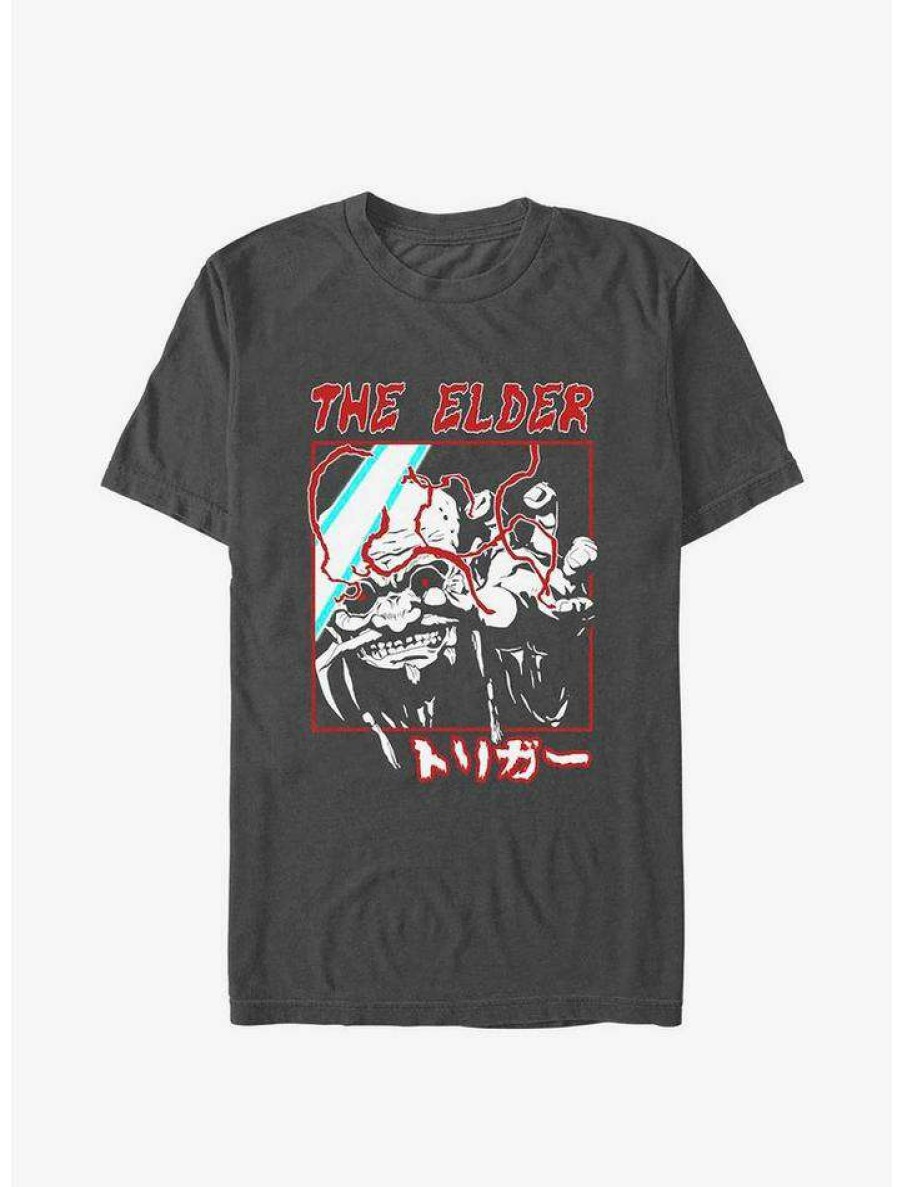 Guys * | Flash Sale Star Wars: Visions The Elder Face-Off T-Shirt