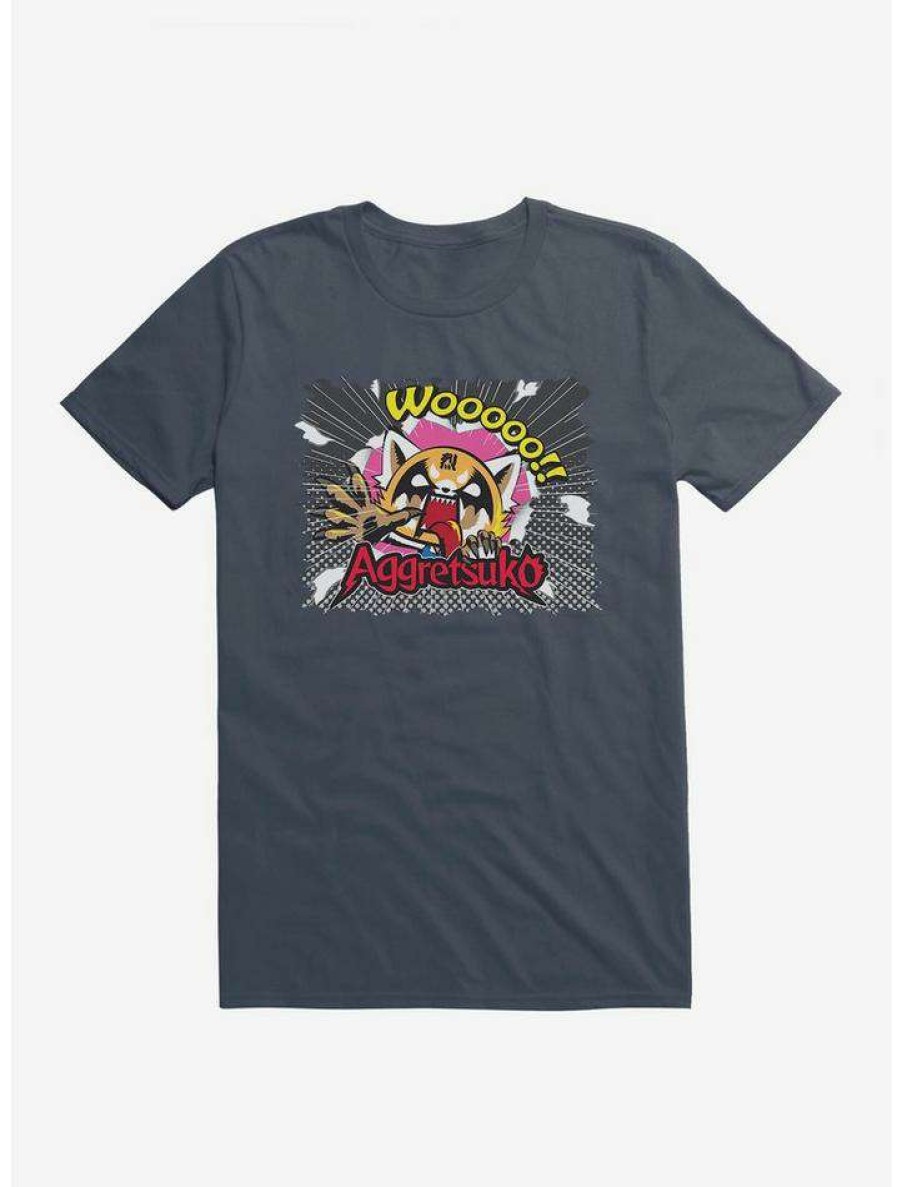 Guys * | Best Deal Aggretsuko Dark Breakout T-Shirt