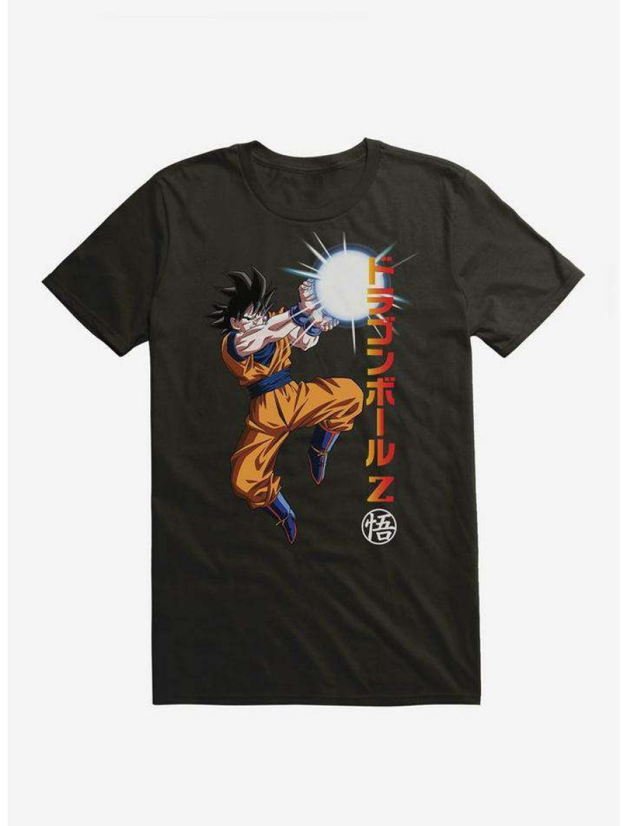 Guys * | Best Pirce Dragon Ball Z Goku Power Ball T-Shirt Black