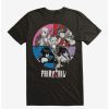 Guys * | Cheap Fairytail Target T-Shirt Black