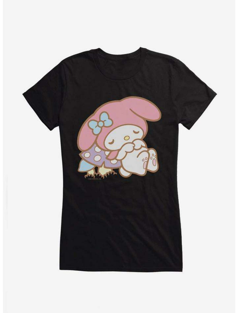 Tees * | Outlet My Melody Napping Girls T-Shirt