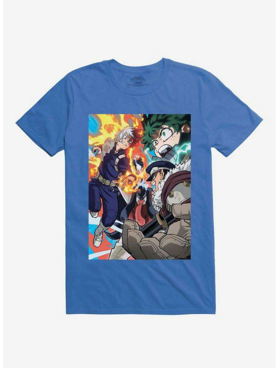 Guys * | Deals My Hero Academia Versus Gang Orca Royal T-Shirt Royal Blue