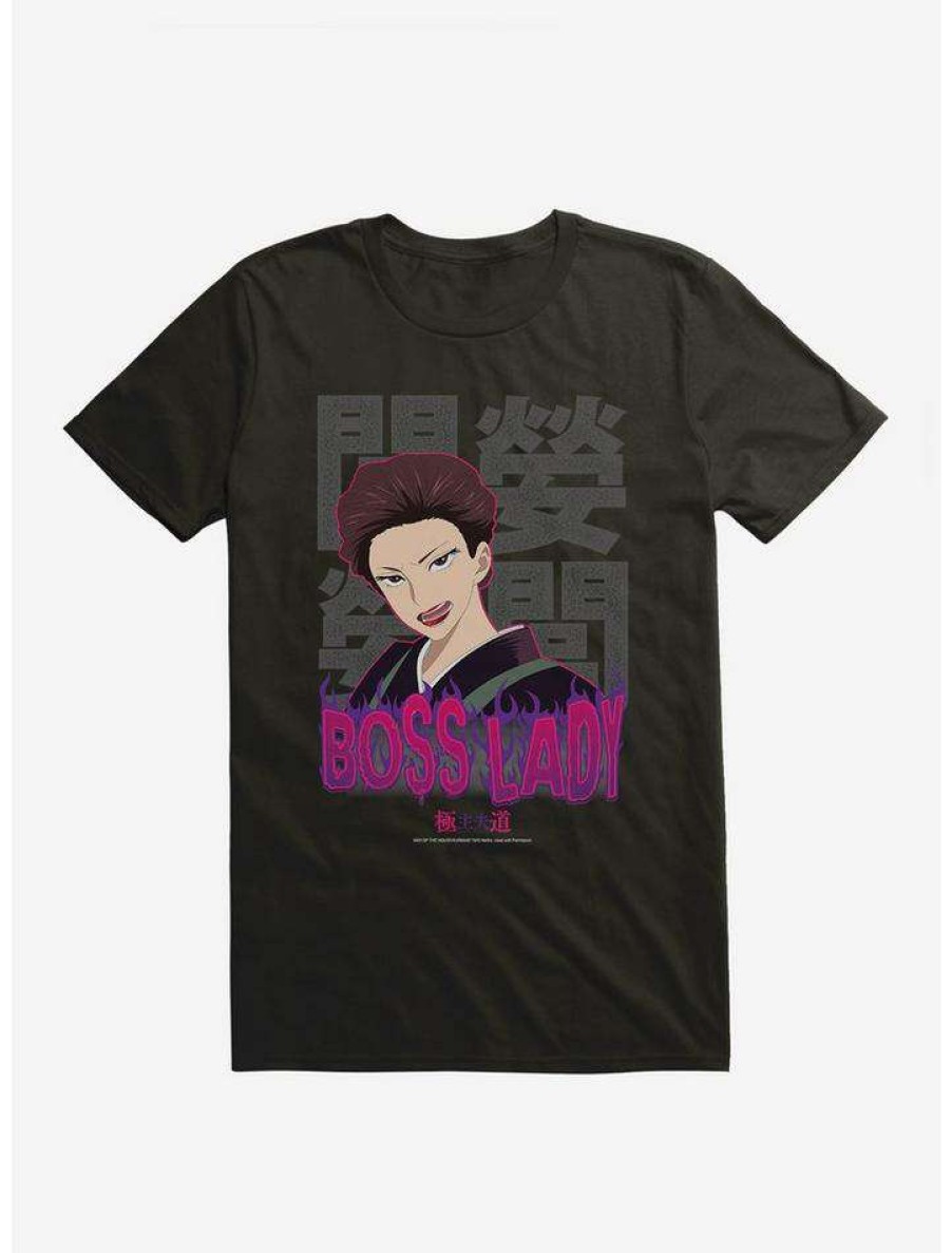 Guys * | Hot Sale The Way Of The Househusband Boss Lady Dark T-Shirt