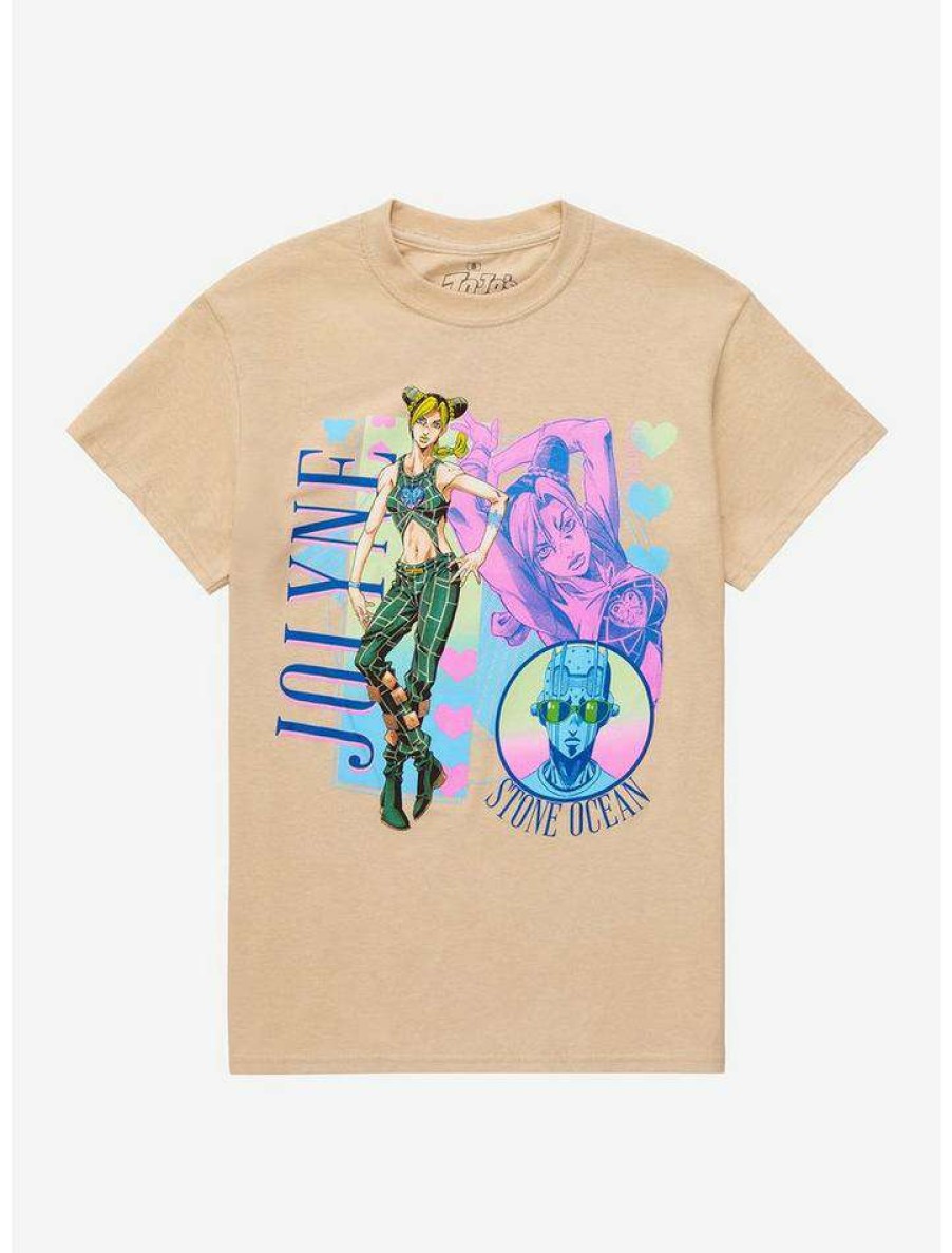 Tees * | Outlet Jojo'S Bizarre Adventure: Stone Ocean Jolyne Girls T-Shirt Multi