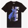 Guys * | Budget Yu-Gi-Oh! Seto Kaiba Tonal T-Shirt Blue