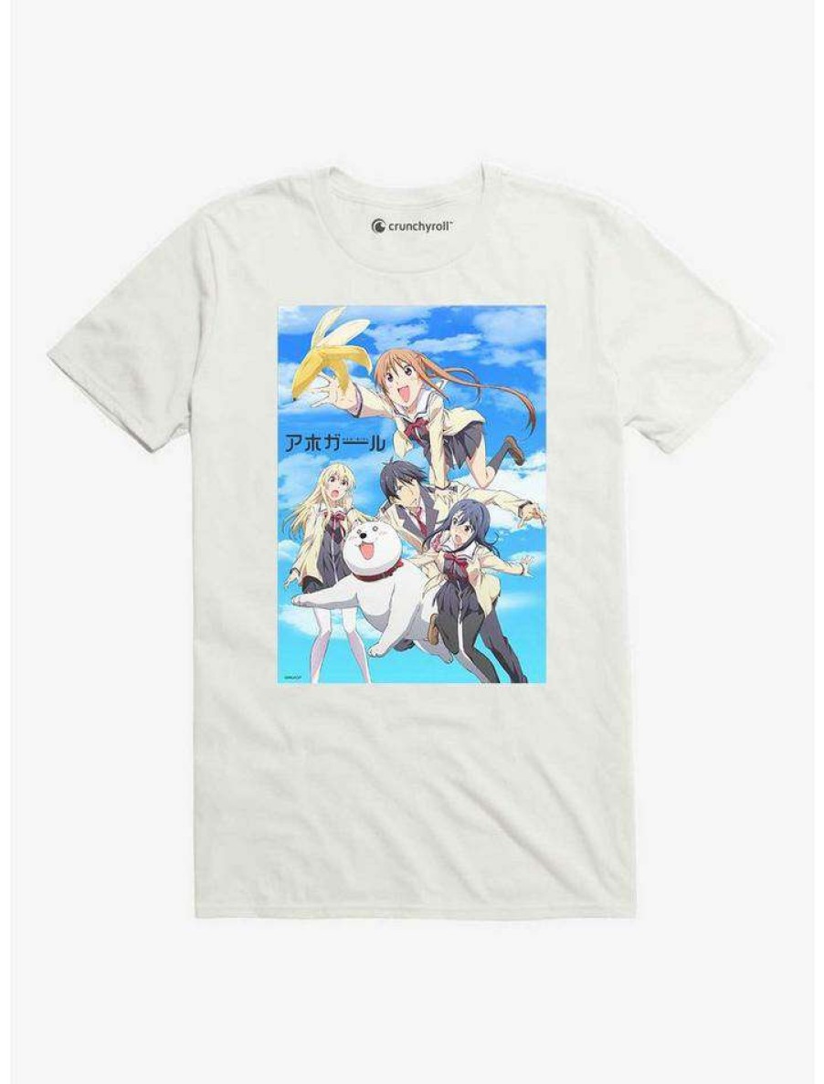 Guys * | Best Deal Aho Girl T-Shirt White