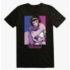 Guys * | Best Reviews Of Cowboy Bebop Faye With Ein T-Shirt Black