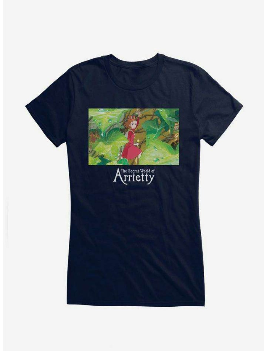 Tees * | Outlet Studio Ghibli The Secret World Of Arrietty Girls T-Shirt