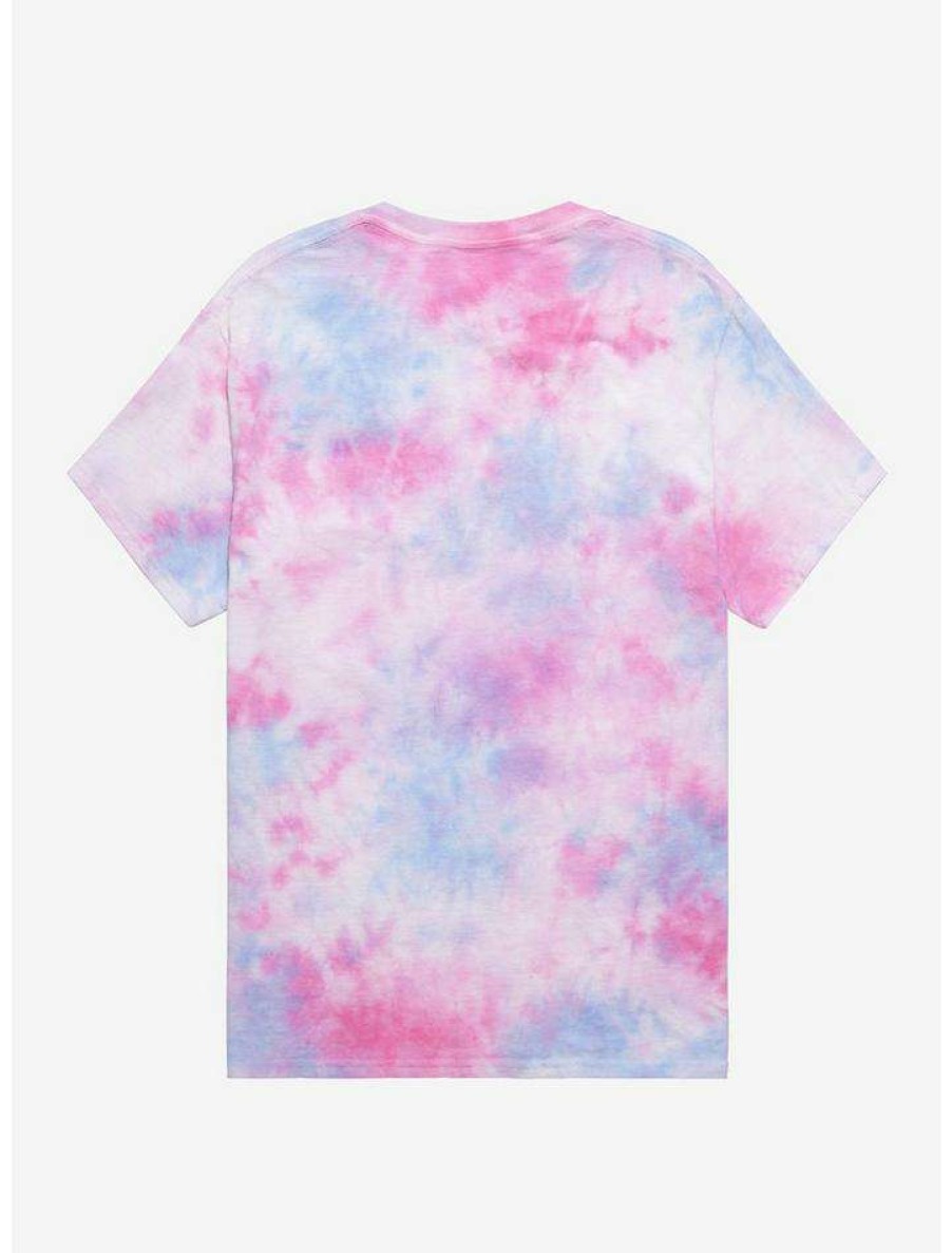 Tees * | Best Pirce Pokemon Eeveelutions Tie-Dye Boyfriend Fit Girls T-Shirt Multi