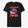 Guys * | New Star Wars: Visions Village Panels T-Shirt Black