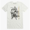 Guys * | Coupon Black Clover T Shirt White