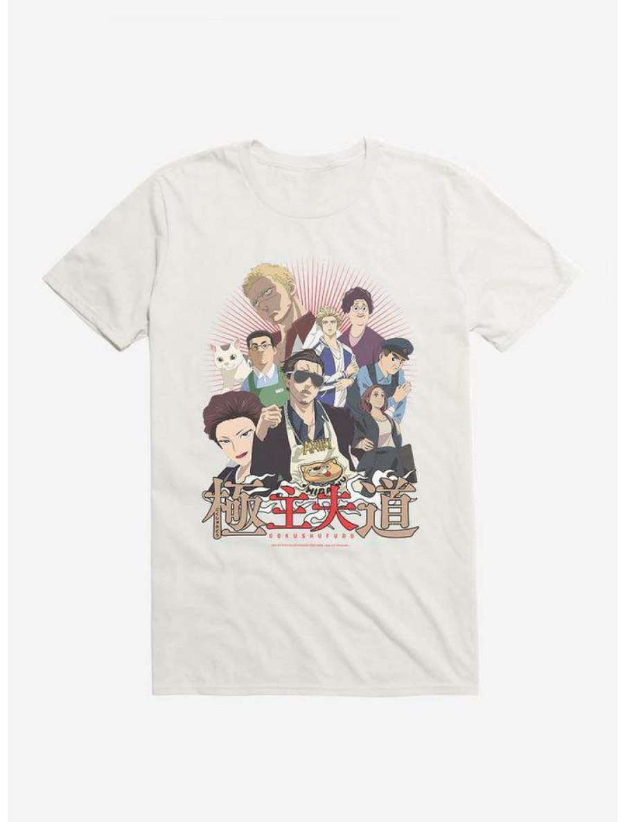 Guys * | Best Pirce The Way Of The Househusband Tatsu & Friends T-Shirt