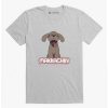 Guys * | Best Deal Yuri On Ice Makkachin T-Shirt Heather Grey