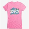 Tees * | Coupon Eden Japanese Text Girls T-Shirt Charity Pink