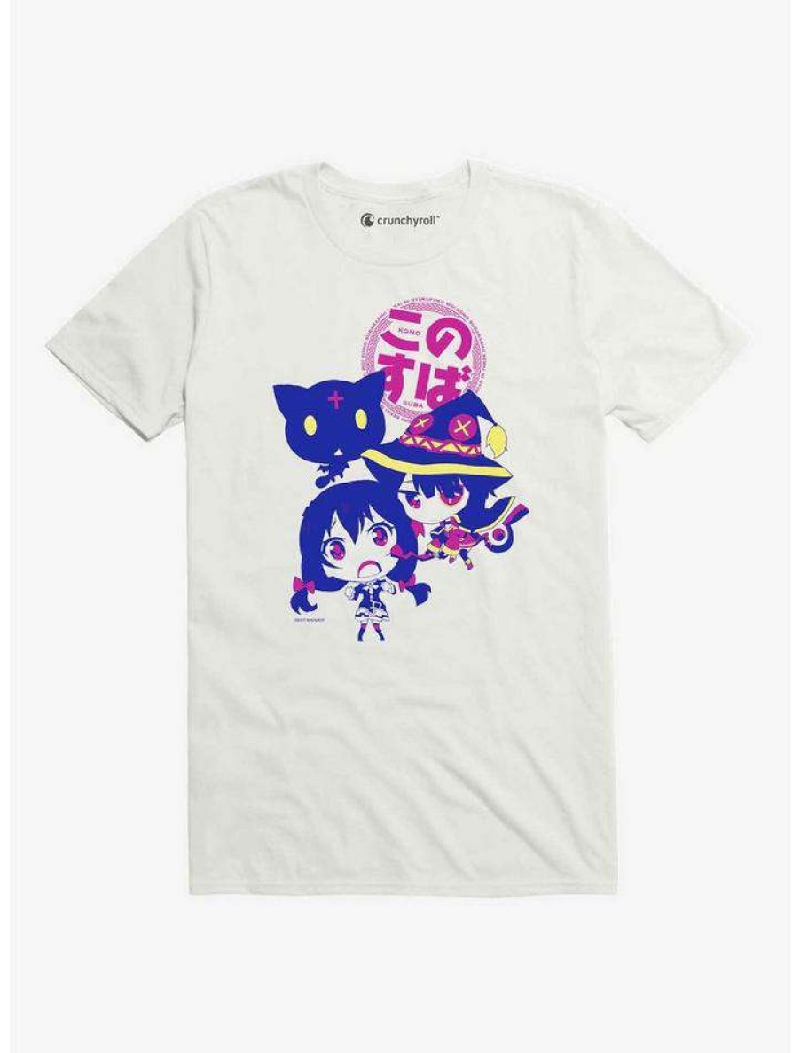 Guys * | Brand New Konosuba Squad T-Shirt White